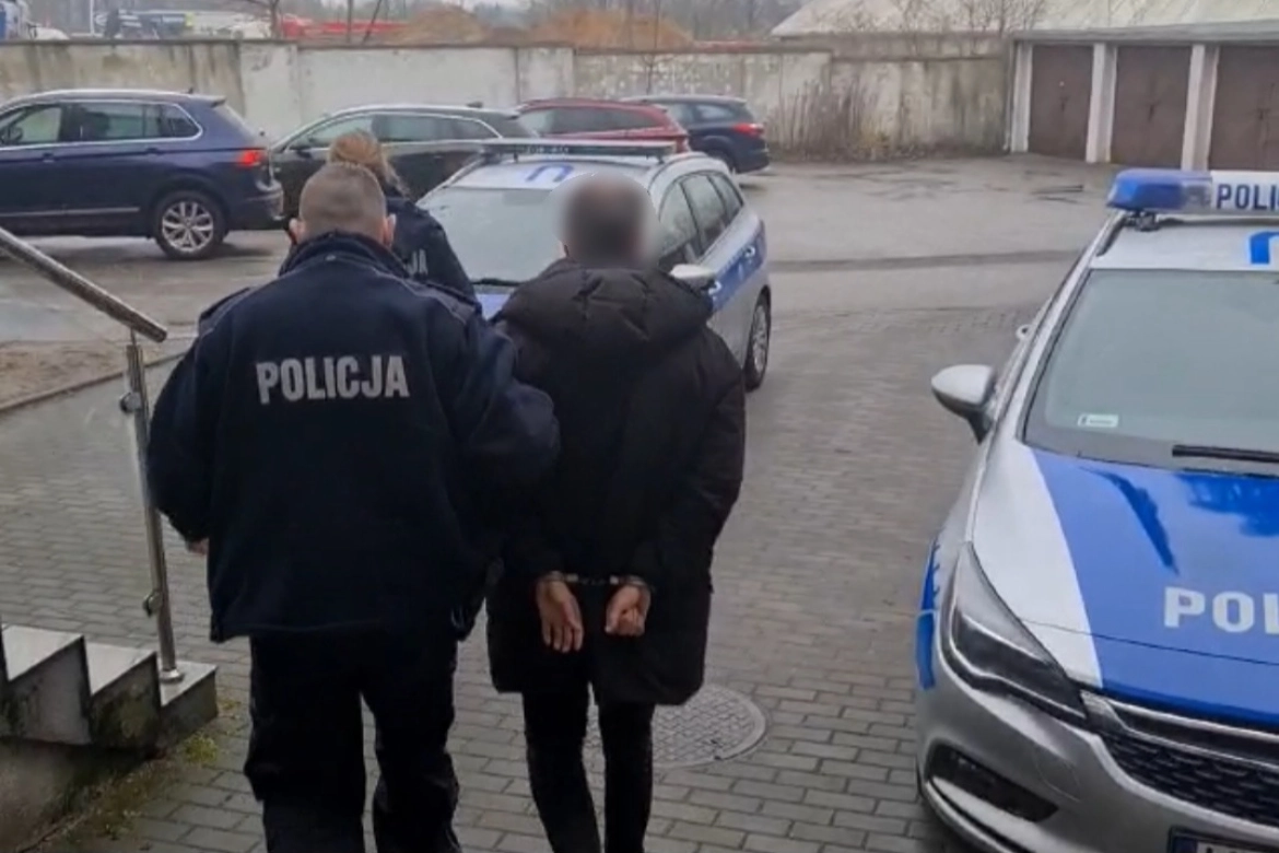 Policjanci zatrzymali w sumie czterech obywateli Ukrainy. Fot. KWP Poznań 